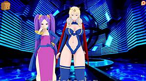 Oh ja, ficke diese geile MILF mit Monster-Schwanz in Anime-Porn-Spiel!