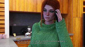 Beautiful Sexy Redhead College Girl in Being a Dik 247