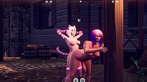 Breeders Of The Nephelym 7: Amber-Mae โดนเครื่องรีดน้ำนม