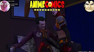 Joker a Harley Quinn v roli prostitutky