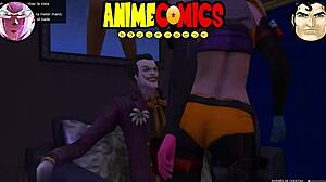 The Joker and Harley Quinn as a prostitute