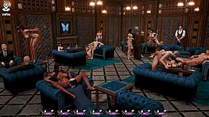 pale carnations part 24: intense lesbian fucking and squirting