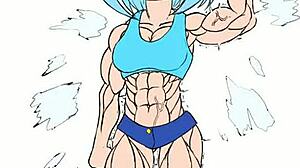 Fubukis Muscle Growth With Flexible Babe In Sexy Shorts And Pretty Outfit