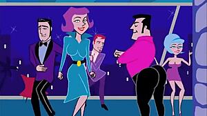 מסיבת זיונים גיי עם גברים מצוידים היטב