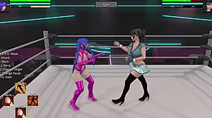 Je Regarde Bari Battre Lucretia dans Heroine Rumble 2