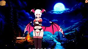 Ach ano, šukání té nadržené MILF s monster cockem v anime porn hře!