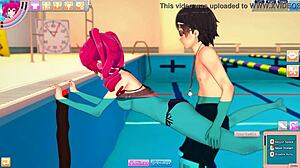 Γαμάει με Bikini η Kasane Teto με Τύπο στη Πισίνα