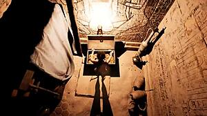 the ancient obelisk awakened and began actively fucking lara 3d hentai game animation