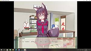 Konko forrón játszik a waifu rókalányoddal