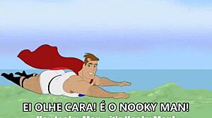 قوى مؤخرتي الشاذة الكبيرة الخارقة