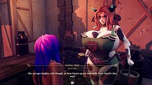 Breeders Of The Nephelym 7: Amber-Mae Gets Milked By The Machine.