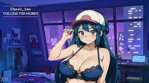 Jačko stenjem tokom orgazma u ovom Hololive izazovu za šamaranje ASMR