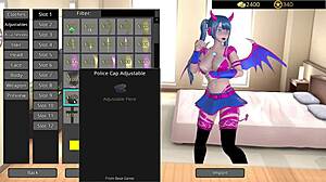 Oglądam walkę Bari z Lucretią w Heroine Rumble 2