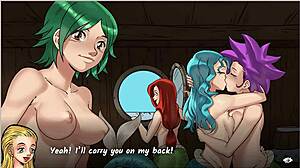 Jeg lengter etter den monsterkuken i min trange fitte, spruter med hornede tenåringer 18+ i anime gruppelek.