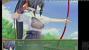 Дисциплинарен офицер Aoi Nanami се сблъсква с лъков вибратор предизвикателство в офиса на Ryorin Academy с огромни цици и фетиш играчки