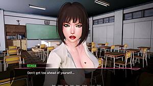 Adam bermimpi tentang gadis melancap dalam permainan hentai murmur