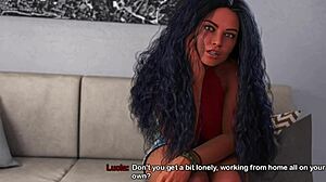 Sexy Stepmom with Fake Tits Wants Stepson and Friends' Cocks in Bimbo Dream 17