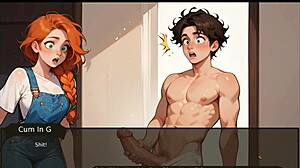 농부 금기 페티시 헨타이 게임 ep 1 거대한 자지가 의붓자매 앞에서 자라