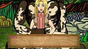 Výstřik zakázaného ovoce v sex scéne hentai