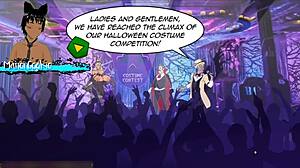 Kelsey Charms Halloween Contest: Who Can Last Longer in Intense Sex on Halloween Night?