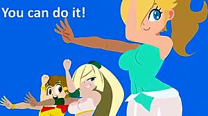 animacija za motivaciju vežbanja sa jogom i teretanom