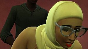 2 robbers meet an arab princess