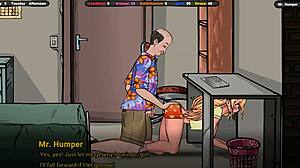 Landlord pancut atas pantat Jenny