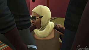 2 robbers meet an arab princess