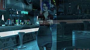 أنا عالق في الفضاء 15 - ليلة موعد مع ميلف زرقاء ساخنة