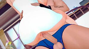 Gwen Stacy po sprše chce šukat při sundávání ručníku v této dospělé verzi!