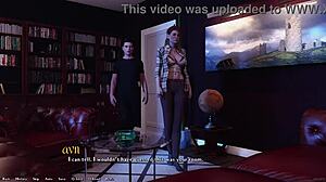 풍만한 빨간 머리 여자가 나랑 미래 계획 세우며 섹스