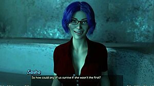 Заседнал в космоса 15 - среща с гореща синя коса милф