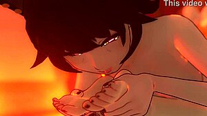 Кали обожает голые ноги Блейка?