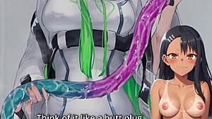 Περνώ τη μέρα με τη Nagatoro σε femdom κλουβί