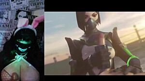 Otaku Girl With Big Tits Watching A Hentai Video Rule 34 Valorant Compilation