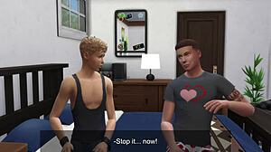 sims4 - weekend at mikes and his dad - part 1