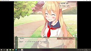 Твоята уайфу лисиче момиче Нанако те язди! Да играем Konko XV!