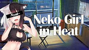 feel the intense heat and emotions as the neko girl mates with you in nsfw asmr roleplay