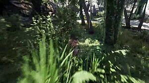 Lara Croft Arsch hart gefickt