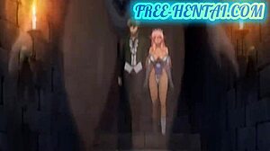 Elf queen babes get fucked in anime hentai