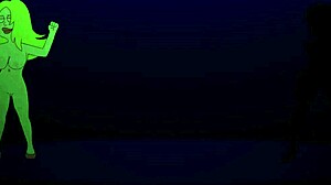 Jag Minns Rule 34 Lisa Simpson Tina Belcher Amy Wong Dansar Tillsammans i Den Roliga Animationen