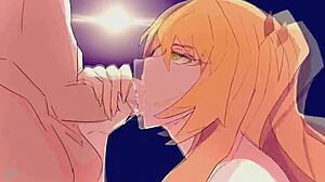 Fischl ssie duże kutasy w tej animacji hentai 😈