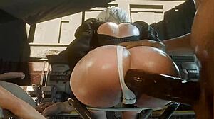 열정적인 애널 연결 탐구하는 애호가들