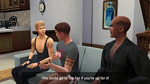 模拟人生4 - 迈克和他爸家周末 - 第一部