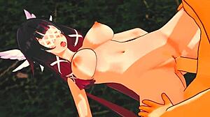 Columbina Keeps Cumming From Hardcore Sex In Genshin Impact Oppai Manga