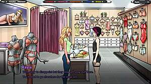 Does The Landlord Dare Seduce Jenny, Touching Her Breasts And Ass?