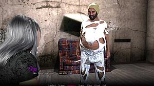 فتاة ساخنة تحصل على مؤخرتها مضروبة بزب رجل عجوز كبير