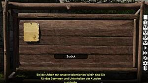 Gameplay Corruption Town Visual Novel Πρώτη Μέρα ως Σερβιτόρα 😊