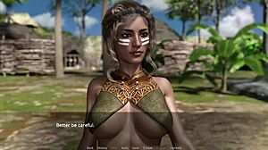 The Lust City 55 - Beautiful Brazillian Ebony Gives Me A Handjob