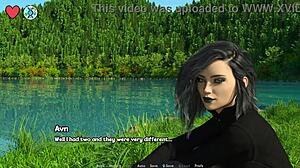 Romantic date night with goth college girl at elmwood university 23